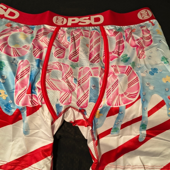 PSD Men's Red Boxer Briefs - Picture 2 of 3